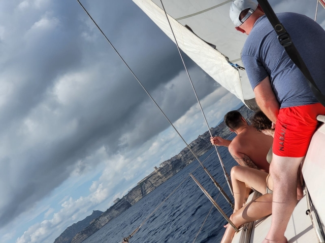  Todos quedan asombrados por el panorama