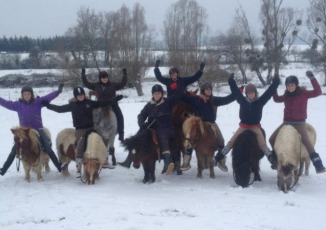  Paseo en pony en Longvilliers 