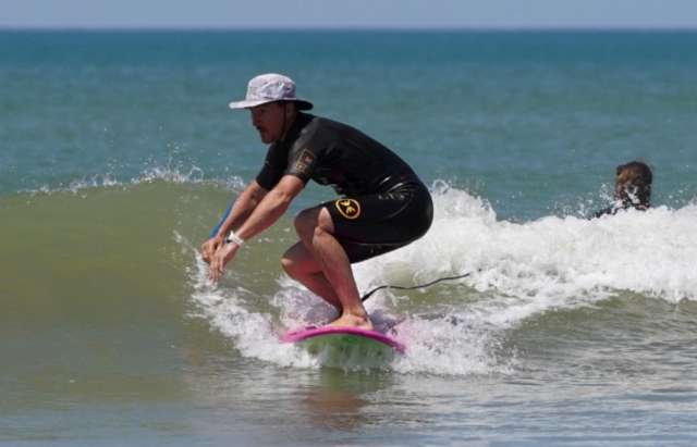 Nuestro instructor de surf