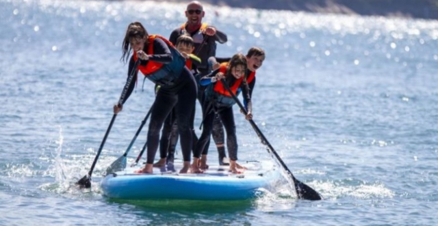 Lección de Stand Up Paddle - Playa de Erromardie 1h