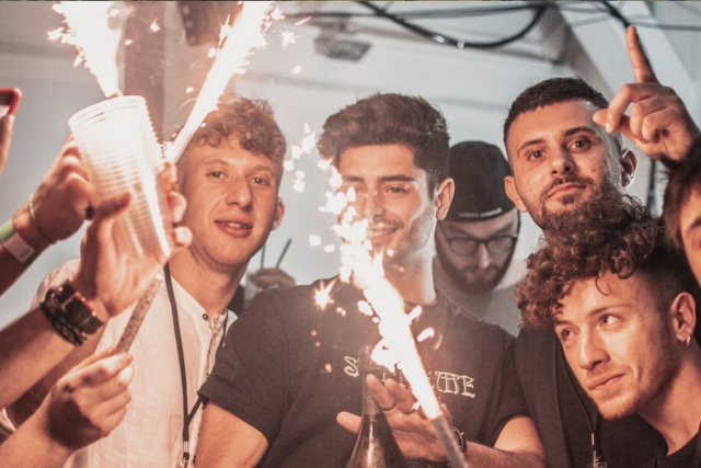  EVG con amigos en Montpellier 