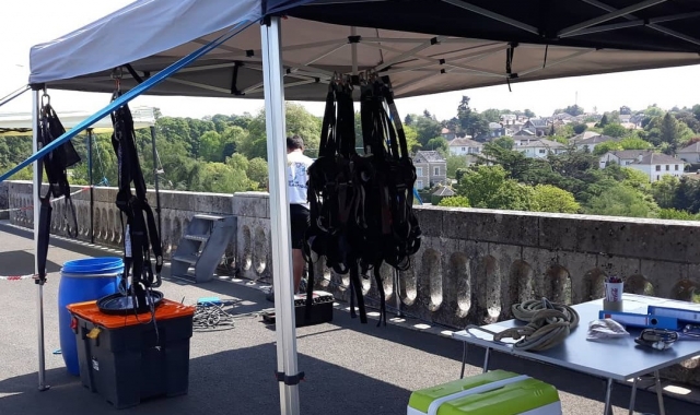 Punto de inicio del salto 