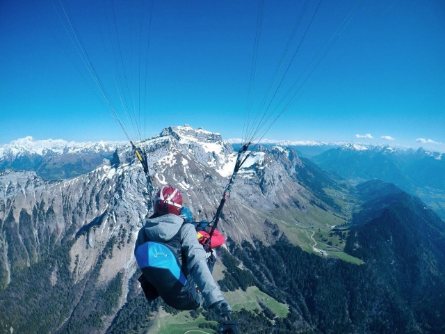  Los Alpes hasta donde alcanza la vista