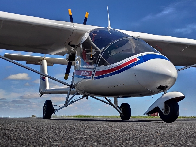  ULM en el aeródromo de Cholet 