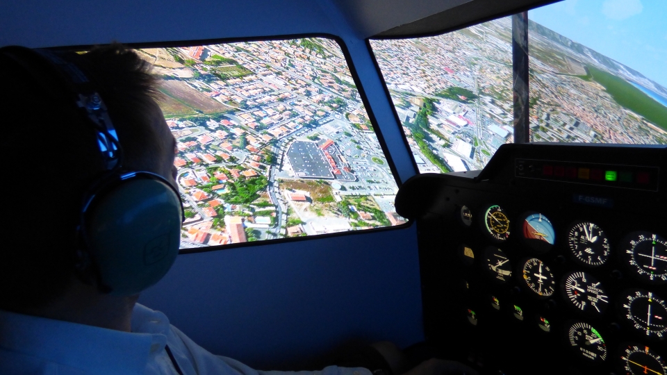  Simulador con vistas a Aix en Provence 