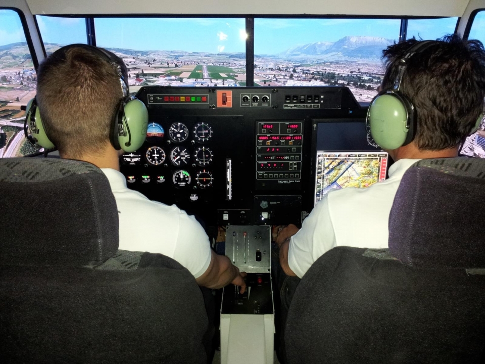  En vuelo