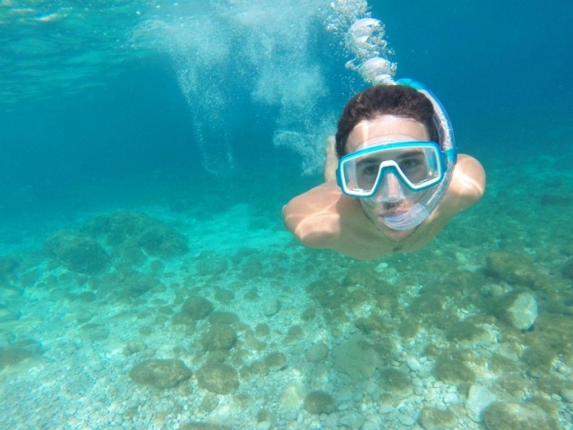  haciendo snorkel