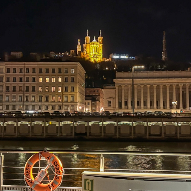  ¡Lyon es mucho más bella por la noche! 