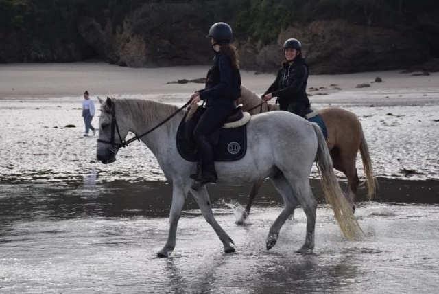  Cabalgamarra a orillas del lago 