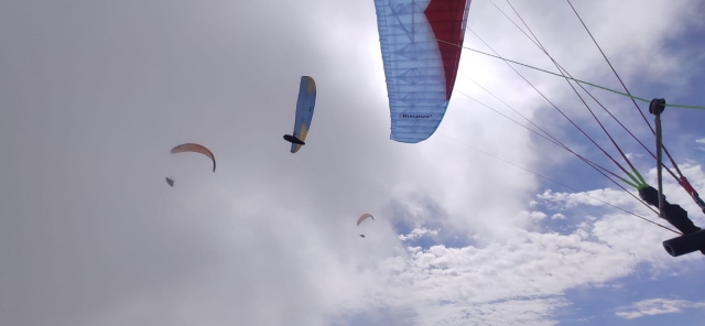 Un vuelo termal acrobático en el Verdon 