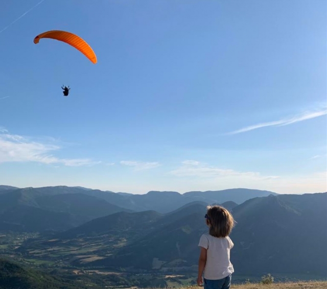  Elevación en el aire en un vuelo térmico 