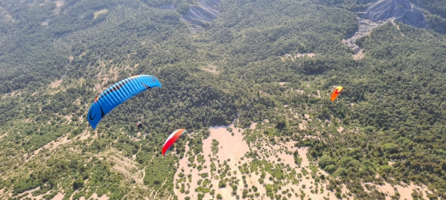  Vista panorámica del Parque Natural del Verdon 