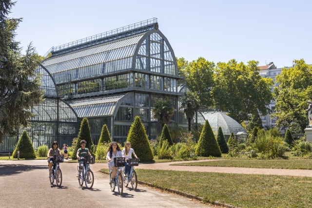 Tour en bicicleta por el parque Têle d’Or de Lyon - 2h