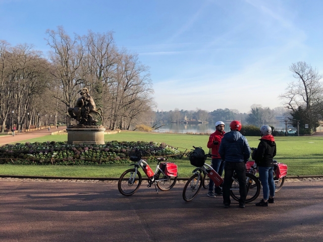  Descubrimiento del parque de Lyon en bicicleta 
