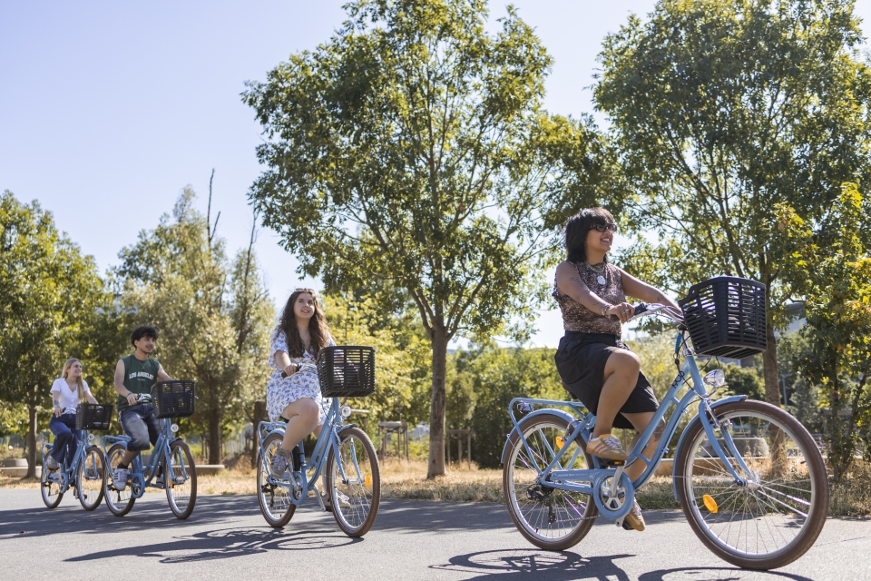  Descubrimiento del parque de Lyon en bicicleta 