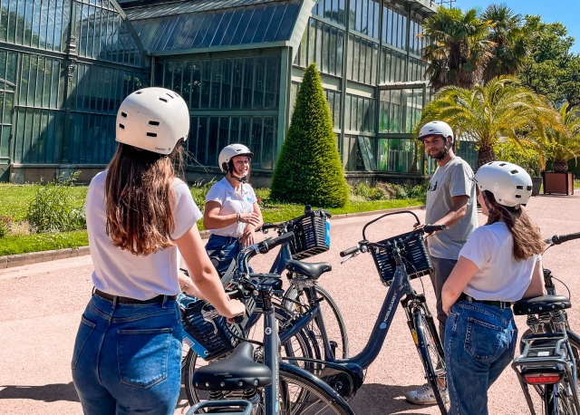  Bicicleta eléctrica en la ciudad de Lyon 