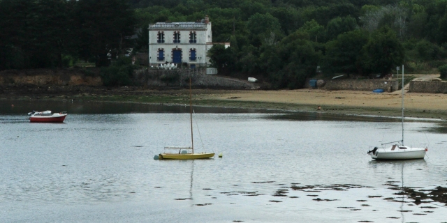 Île-aux-Moines y sus pequeños barcos pesqueros 