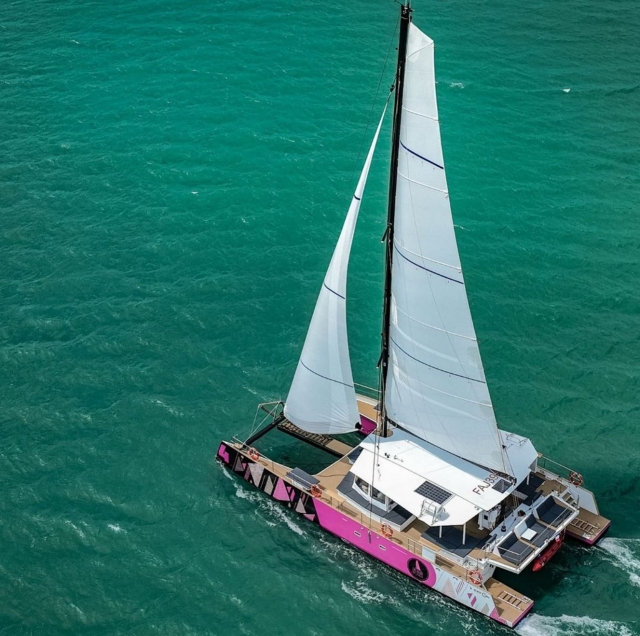  El gran catamarán en el que tendrá lugar