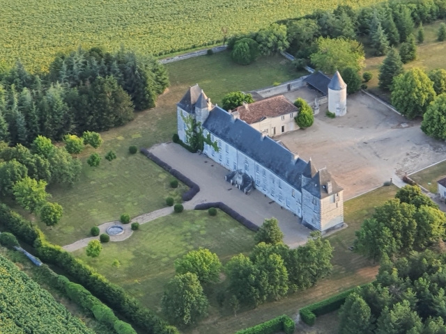 Uno de los muchos castillos de Vienne