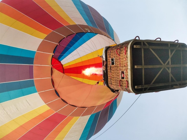 Elévale en el aire gracias al globo aerostático