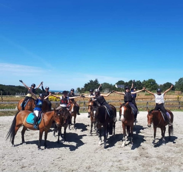 ¡El grupo de excursionistas!