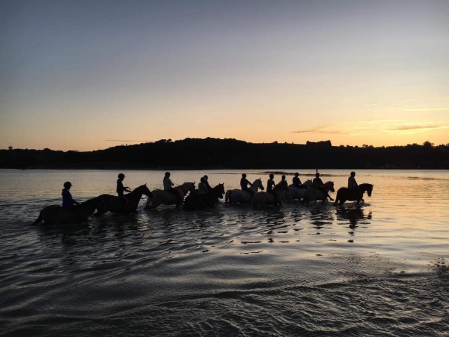  ¡Los colores del atardecer son simplemenle increíbles!
