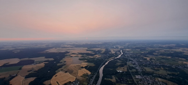  La puesta de sol