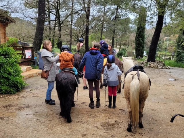 Inicio de uno de los paseos