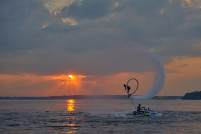  Atardecer sobre el Mediterráneo 