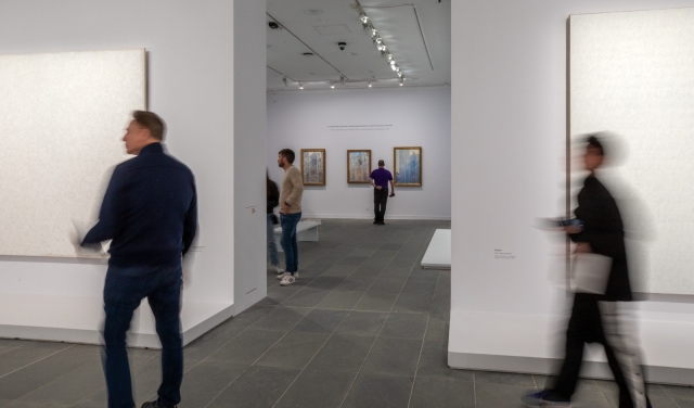 Disfruta del momento caminando entre las diferentes salas