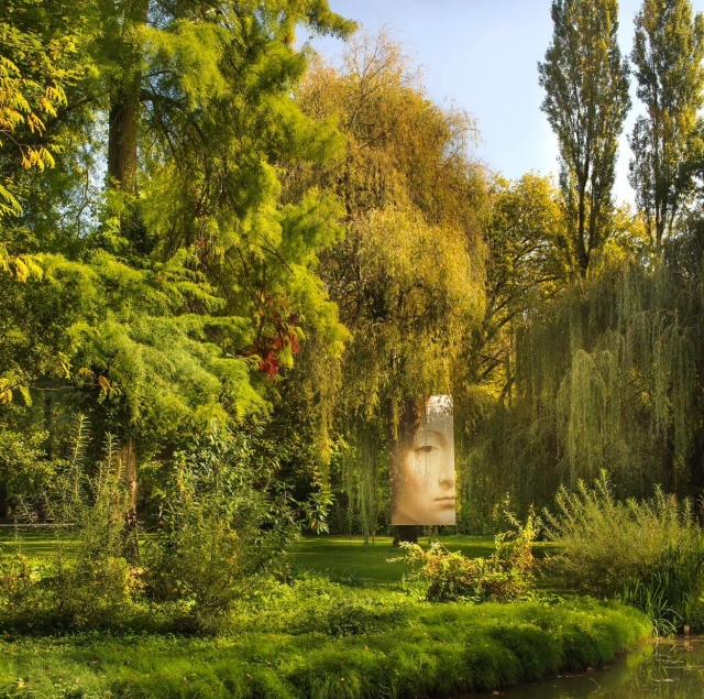 Recorre los senderos del jardín 