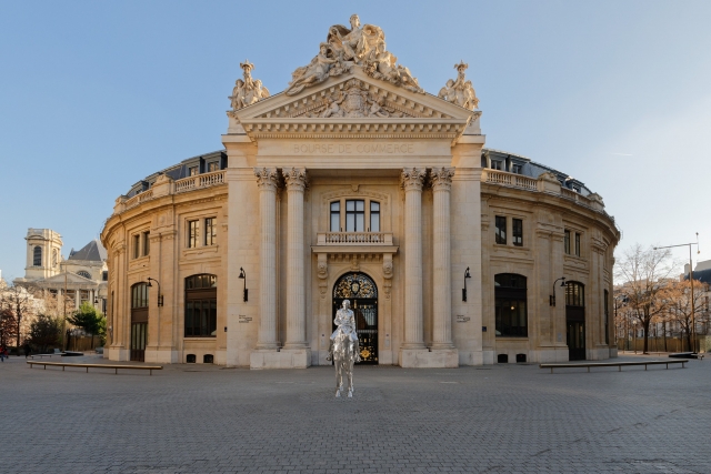  El sublime edificio de la bolsa de valores 