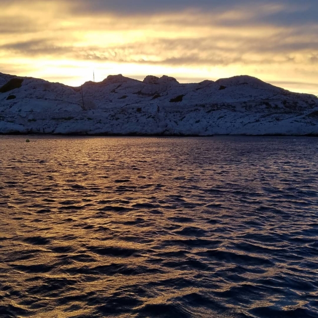  Las Islas Frioul por la noche