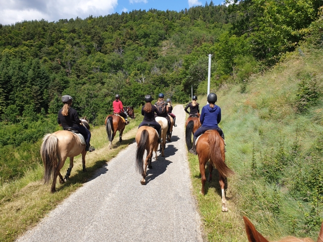  Pbaños a caballo en los Montes del Marais 