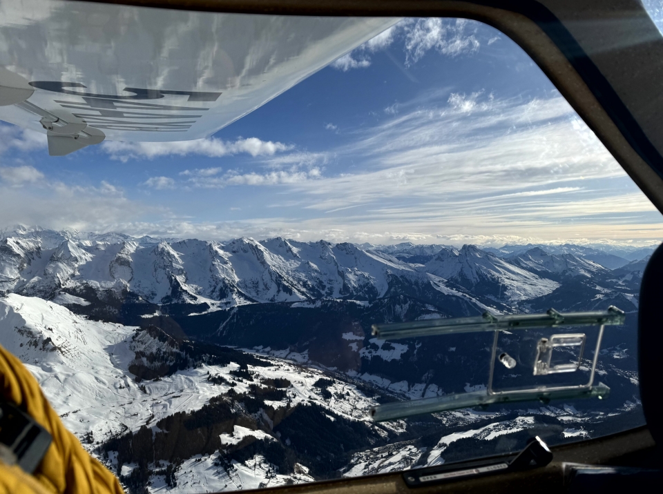  Vuelos UML en los Alpes también disponibles durante el invierno 