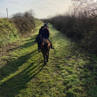 Pbaños a caballo por el campo - Cabourg - 1 hora