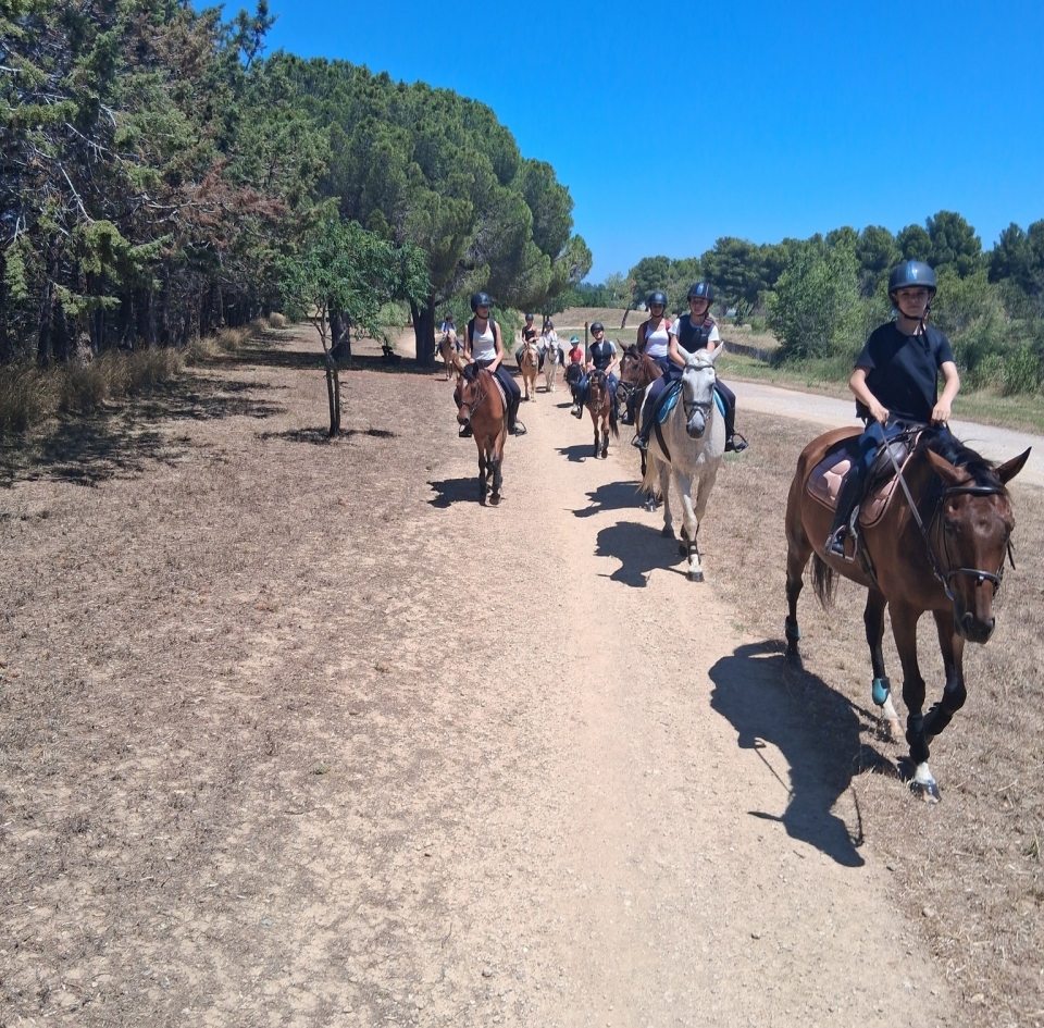  Pbaños a caballo en los Pirineos Orientales 