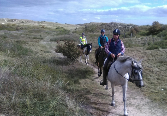  Pbaños a caballo en el Cotentin 