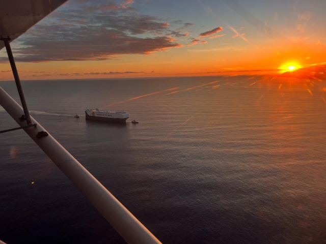  La bahía de Saint-Paul a la vuelta 