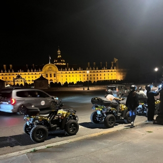 Tour en cuatrimoto por París - Solo o Dúo - 1h30