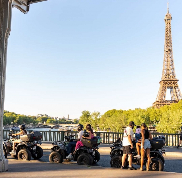Rando Cuatrimoto Gasolina Automático Duo - París - 1h30