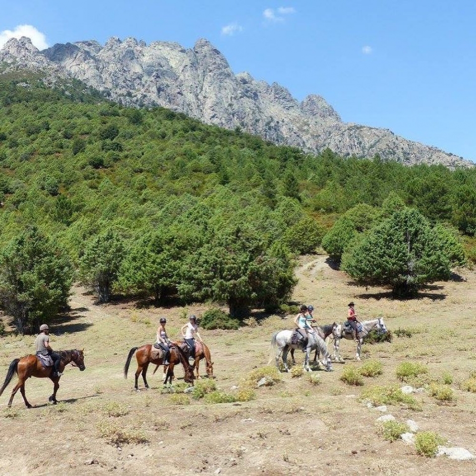  Pasear entre las montañas corsas 