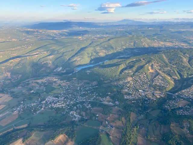  Los Alpes provenzales vistos desde el cielo 