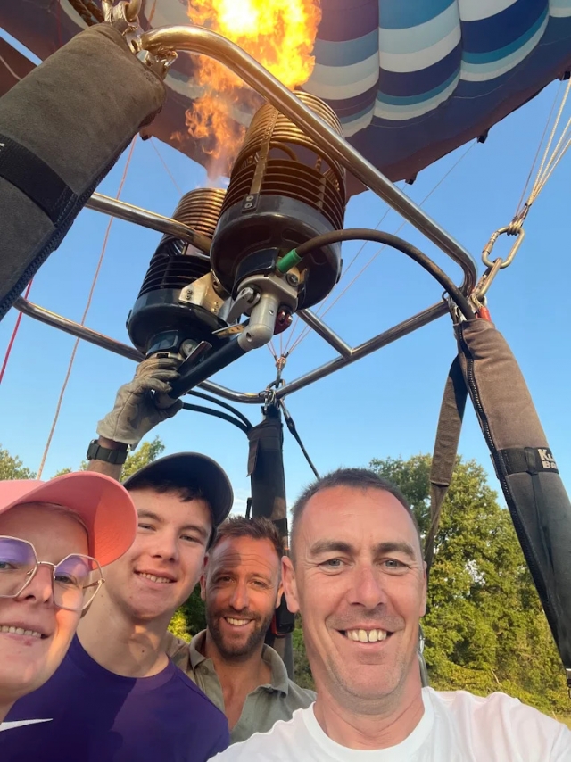 Vuelo en globo Forcalquier, niño 6-14 años