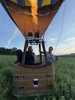 Vuelo en globo aerostático por los viñedos de Beaujolais - 1 hora niño