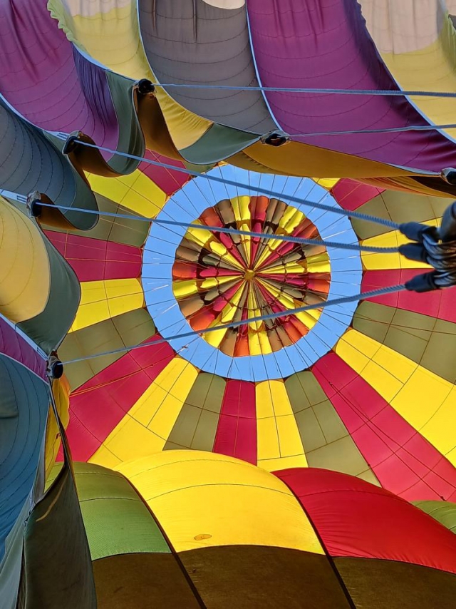  Inflado en globo aerostático en Beaujolais 