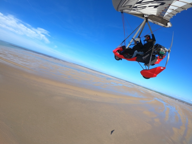 Vuelo en ultraligero sobre La Mancha 