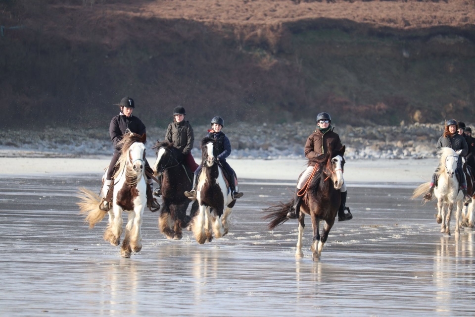  Pbaños a caballo en Plouguerneau 