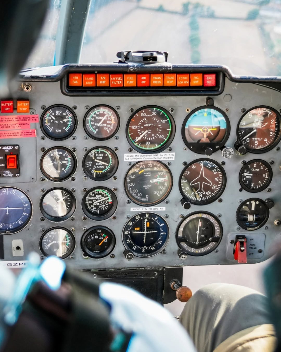  Descubra los paisajes de Maine-et-Loire a bordo de un helicóptero 