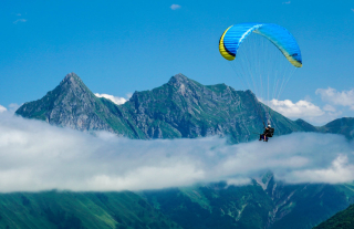 Vuelo Thermik en parapente biplaza en Accous 30 min